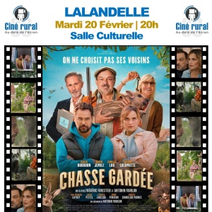 Lalandelle - Chasse gardée - Affiche