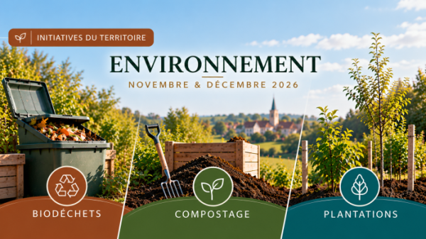 Biodéchets, compostage et plantations 